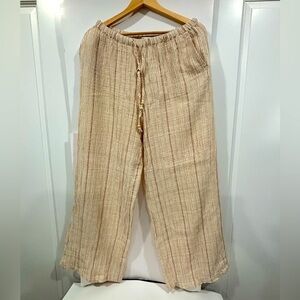 Linen pants from Zara.